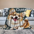 thumbnail image 2 of Orinice Corgi Blanket Just a Girl Who Loves Corgis Flannel Throw Blankets Gifts for Corgi Lovers Puppy Dog Soft Fuzzy Lightweight for Home Decor Couch Bed Sofa  40x50in, 2 of 6