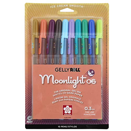 Choose Color Sakura Gelly Roll Gel Pen Moonlight 10 1.0mm Tip Size 