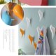 thumbnail image 5 of Set de decoración de pared Bird Hooks | Ganchos multiusos para ropa, abrigos, sombreros | Colgadores decorativos para entradas y puertas | Organizador que ahorra espacio | 1 paquete | Gancho de, 5 of 7