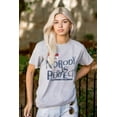 thumbnail image 3 of Nobody is Perfect Saying Sarcastic Plus Size Crewneck Graphic Tee Shirt Brisco Brands 2X, 3 of 5