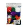 thumbnail image 2 of Hello Hobby Multicolor Rainbow Pom Poms, 100 Piece, 2 of 6