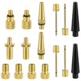 thumbnail image 1 of Bicycle Valve Adapter Set, Brass Tire Valve Adapter Ball-Pump Needle, 1 of 5