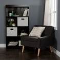 thumbnail image 4 of Axess 4 Shelf Bookcase with 2 Fabric Storage Baskets by South Shore, 4 of 9