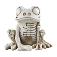 thumbnail image 2 of Adorno de mesa con escultura de rana, decoración de Halloween, estatua de Animal de resina, modelo de rana para el hogar, Patio, escritorio, escena, 2 of 8