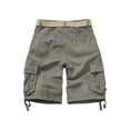 thumbnail image 2 of TRGPSG Men's Cargo Shorts,Work Shorts with 6-Pocket Classic All Cotton Hiking Shorts(No Belts)Light Olive Green,Size 38, 2 of 5