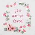 thumbnail image 2 of McFarland, Leslie 15x15 White Modern Wood Framed Museum Art Print Titled - You Are So Loved, 2 of 4