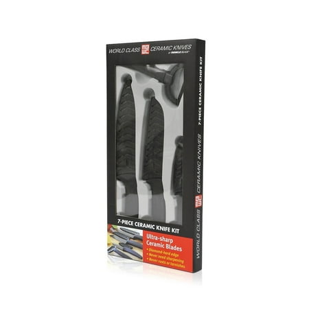 

World Class Ceramic Knifes 7-piece Ceramic Knife Kit