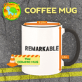 thumbnail image 4 of Oscar Wilde Quote #159 - Funny Humor 11oz Red Handle Coffee Mug Cup, 4 of 6