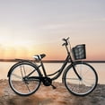 thumbnail image 3 of LA TALUS Adult's 26" Cruiser Bike with Basket, 3 of 11