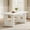 White, variant on Fnova 70.87" Dining Table for 6, Modern Rectangular Kitchen Table for Dining Room, Brown