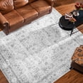 thumbnail image 2 of SIXHOME Area Rugs 8x10 Rugs for Living Room Washable Distressed Floor Carpet Vintage Non-Shedding Accent Rug Non-Slip Soft Bedroom Rugs for Indoor Decor Grey, 2 of 6