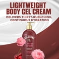 thumbnail image 2 of Gold Bond Cherry Crush Hydrating Gel Cream, Juicy Cherry Crush Scent, 24-Hour Hydrating Body Lotion with Hyaluronic Acid and Niacinamide, 14 oz., 2 of 11