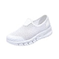 thumbnail image 2 of Willtoo Walking Shoes for Women Mesh Slip On Comfortable Sneakers Round Toe Lightweight Tennis Shoes Non Slip Casual Footwear, 2 of 5