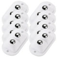 thumbnail image 3 of Shisuyan Roulettes Pivotantes en Acier Inoxydable 8 Pcs 2x1.1In, 3 of 8