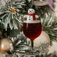 thumbnail image 5 of Coollooc Beer Glass Christmas Ornaments, Unique Food Drink Keepsake Craft Beer Mug, 2D Flat Acrylic Beer Wine Bottle Whiskey Champagne Bottle Christmas Tree Decorations for Home(C,4Pcs), 5 of 8