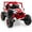Red, variant on Costway 24V Kids Ride on UTV with 4 x 100W Powerful Engine Remote Control High/Low Speed Black