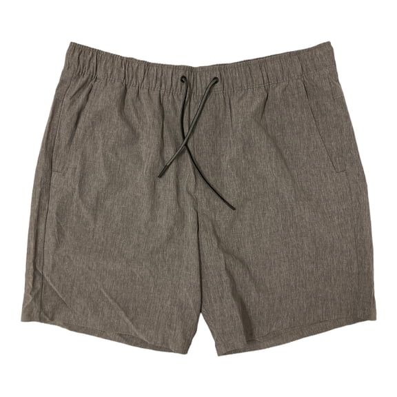 Eddie Bauer Men's UPF 50 Quick Dry Woven Tech Pull-On Shorts (Gargoyle, L)