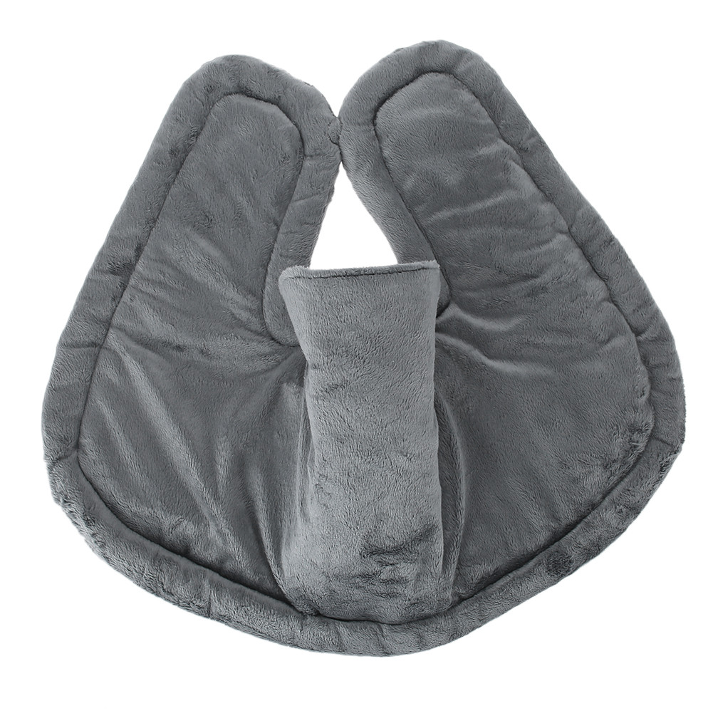 WALFRONT Electric Infraded Heat Shiatsu Neck and Shoulder Heating Pad with Vibrating Therapy