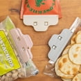 thumbnail image 4 of 6 uds.-Clips para bolsas fiables-Clips para bolsas versátiles para patatas fritas-Clips para alimentos fáciles de usar-Sellador de virutas duradero-Clip reutilizable para bolsas de patatas f, 4 of 5