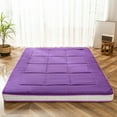 thumbnail image 6 of Futon Mattress, Padded Japanese Floor Mattress Quilted Bed Mattress Topper, Extra Thick Folding Sleeping Pad, 6 of 10