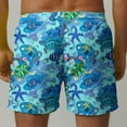 thumbnail image 6 of Summer Savings! Stamzod Mens Swim Trunks Plus Size Quick Dry Hawaii Beach Mens Shorts Casual Funny Printed Mens Shorts With Drawstring Pockets On Clearance, 6 of 6