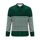 thumbnail image 4 of Blusa y camisa de manga larga con cuello vuelto para hombre, informal, con cuello vuelto, estampado, para fitness, deportiva, de manga larga, de poliéster, 4 of 5