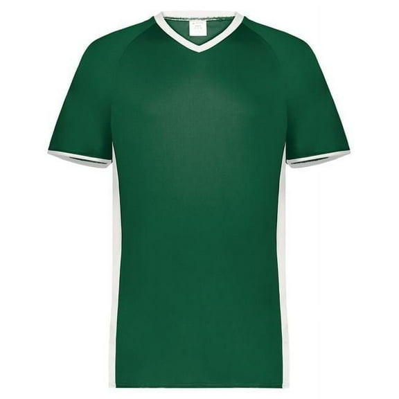 Augusta Sportswear B30534113 Cutter V-Neck Jersey, Scarlet & Black - Small