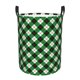 thumbnail image 1 of Fotbe Green Argyle Plaid Cesto de Ropa con Asas, Cesto Impermeable de Gran Capacidad, Bolsa de Lavado para Dormitorio, Cesto de Ropa con Ruedas y Asas-Medium, 1 of 6