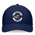thumbnail image 2 of Men's Fanatics Navy Columbus Blue Jackets Authentic Pro Training Camp Flex Hat, 2 of 4