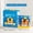 6092, variant on New Cute Zoo Series Fashionable Acrylic Display Box Micro-particle Assembled Building Blocks Toys Educational Gifts