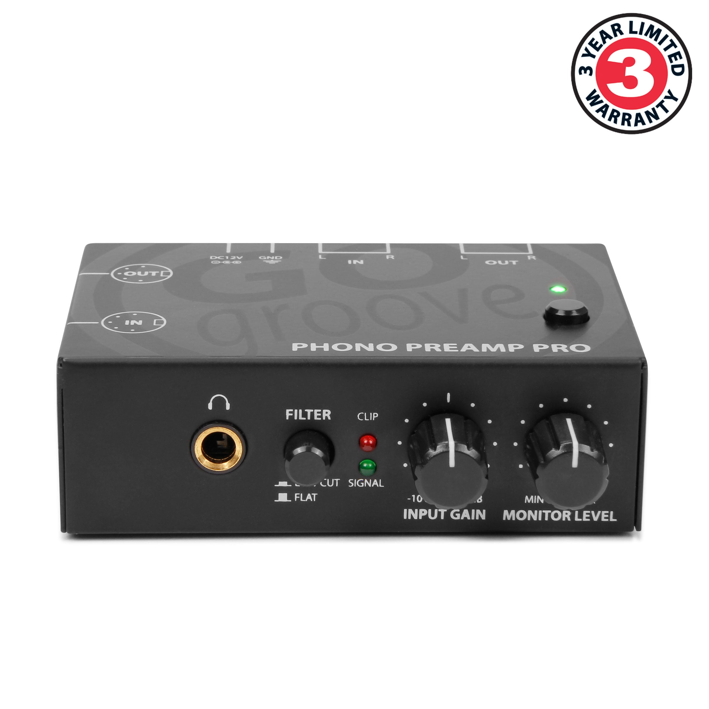 Buy GOgroove Phono Preamp Pro Preamplifier with RCA Input / Output