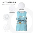 thumbnail image 3 of Pofeuu Let's Go on an Adventure Print Basketball Jersey, Shirts for Men Youth Basketball Jersey Crew Neck-Medium, 3 of 6