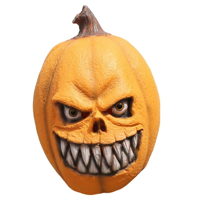 Máscara De Cabeza De Calabaza De Halloween, Casco De Látex Para Disfraces, Festival De Carnaval Salvador Cubierta de la cabeza