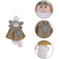 thumbnail image 3 of Adornos colgantes para árbol de Navidad, decoración de muñeca de ángel de Navidad, regalos del Día de Acción de Gracias, 3 of 5