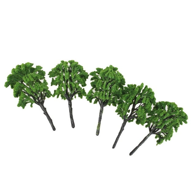 25 piezas de àrboles de Ciprés Verde Modelo de Esca: 50-1: 75 16cm Sunnimix Modelo de árboles