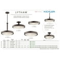 thumbnail image 3 of Lytham 3 Light Convertible Semi-Flush Mount, 3 of 5