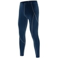 thumbnail image 1 of Hombres Pantalones de compresión Deportes Capa base Entrenamiento Medias activas Leggings Yoga, 1 of 8