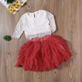 thumbnail image 5 of One opening Newborn Set Baby Clothing Baby Girl Clothes Long Sleeve Romper Floral Pants Legging Trouser Headband 2pcs Outfit, 5 of 6