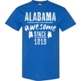 thumbnail image 3 of Inktastic Alabama Awesome Since 1819 T-Shirt, 3 of 5