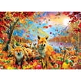 thumbnail image 3 of MasterPieces - 500 Piece Jigsaw Puzzle, Glows in The Dark, Hidden Images, Fox and Friends, Fun for Adults, Family, Kids, 15" x 21", 3 of 7