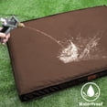 thumbnail image 4 of Dog Crate Bed Washable Dog Beds for Large Dogs, Big Waterproof Orthopedic Dog Bed with Egg Crate Foam Pet Bed Mat, Removable Oxford Cooling Cover, Khaki, 4 of 5
