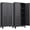 Black 61“ H x 27.5” W x 13.7" D, variant on JOJUOU 75''Storage Cabinet ,Pantry Cabinet with Doors and Shelves,Tall Kitchen Pantry,Metal Kitchen Storage Cabinets, White