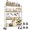 4 layers, variant on 4/5/6-Tier Mobile Shelving V-Shape Anti-Sag 440lbs Garage Rack, Tool-Free Assembly ,Rust-Proof Powder-Coated Steel Frame,Quiet Lockable Casters With Steel Bearings