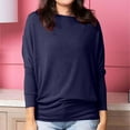 thumbnail image 2 of WEAIXIMIUNG Chemises à Boutons pour Femmes Manches Longues Pull Décontracté pour Femmes Pulls à Manches Longues Imprimé Tricoté Col Rond Hauts, 2 of 5