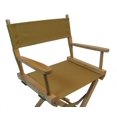 thumbnail image 1 of Gold Medal 18" Table Height Contemporary Directors Chair, 1 of 2