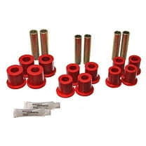 Energy Suspension Spring Bushings - Red Fits select: 1996 FORD F150, 1980-1996 FORD F250