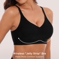thumbnail image 3 of Bra Habibee No Underwire Comfort Push Up sin costuras para mujer, 3 of 8
