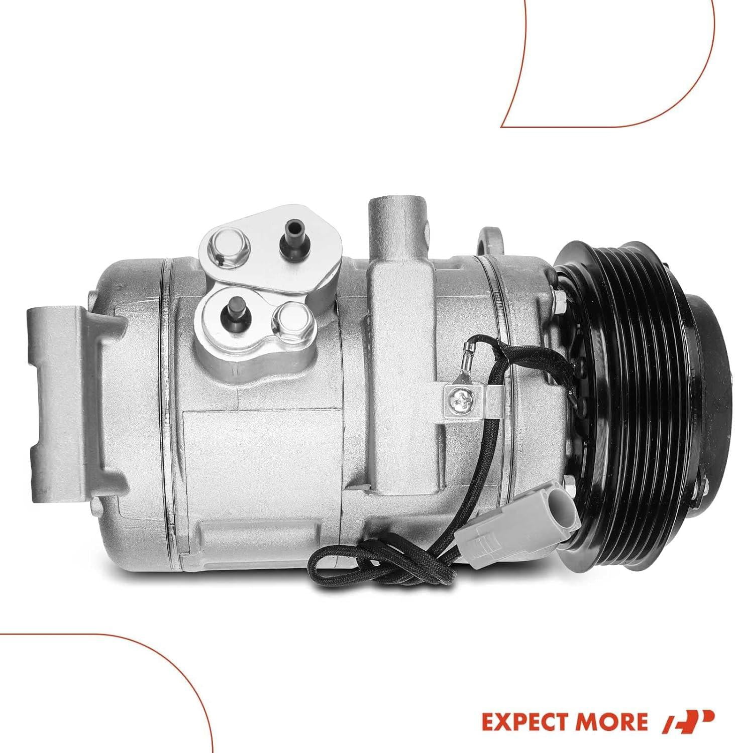 A-Premium AC Compressor with Clutch Compatible with Mazda 3 3 Sport 2010-2013 l4 2.0L Sedan Hatchback