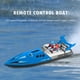 thumbnail image 1 of Lancha De Control Remoto 4CH 2.4 GHz Electronic Runabout Anti Tilting Hull para Pools Lake (batería azul 2), 1 of 8