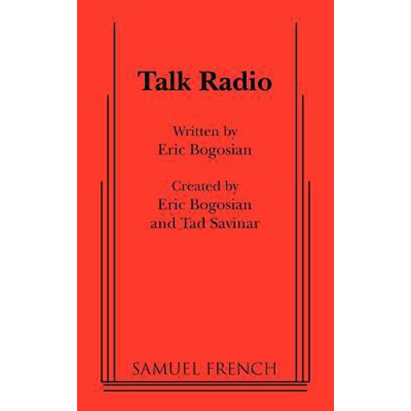 Pre-Owned Talk Radio (Paperback) 0573651248 9780573651243